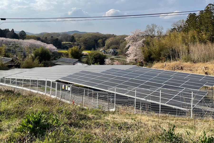 埼玉県鳩山町第三発電所